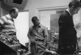 Group of men in a recording studio