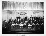 Vintage orchestra group performance